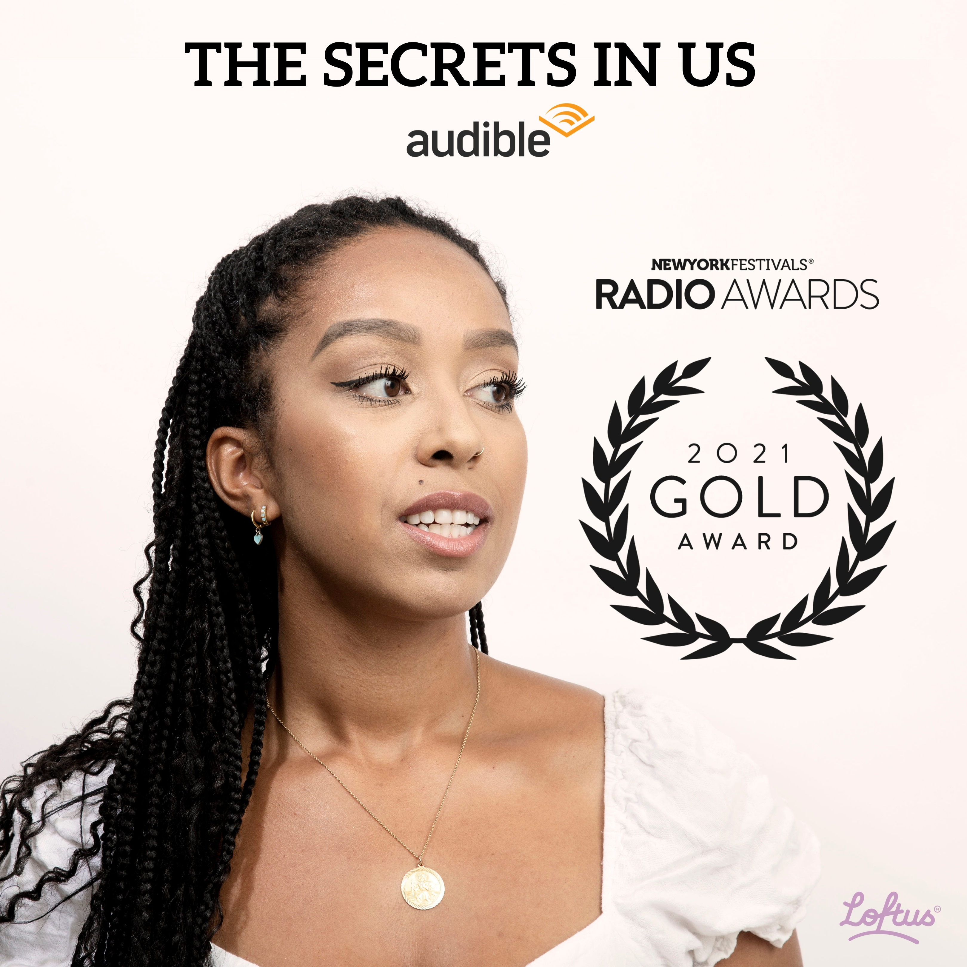 Georgina Lawton The Secrets In Us, New York Radio festival Gold award SQUARE